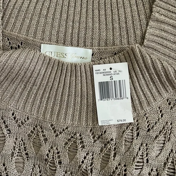 GUESS Gold Nomad Knit Sweater - Picture 3 of 4